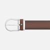 Montblanc Horseshoe Brown Belt 35mm 118413