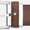 Montblanc Horseshoe Brown Belt 35mm 118413