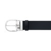 Montblanc Horseshoe Leather Belt Reversible 35mm MB131176