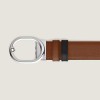Montblanc L'Ovale Buckle 35mm Reversible Leather Belt MB221024
