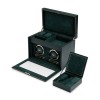 Wolf British Racing Green Double Watch Winder 792241