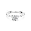 Platinum 1.00ct Round Brilliant Lab Grown Diamond Solitaire Ring