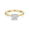 18ct Yellow Gold 1.00ct Round Brilliant Lab Grown Solitaire Ring