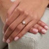 18ct Yellow Gold 1.00ct Round Brilliant Lab Grown Diamond Solitaire Ring