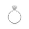 9ct White Gold Round Brilliant 2.00ct Lab Grown Diamond 4 Claw Solitaire Ring