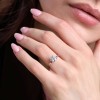 9ct White Gold Round Brilliant 2.00ct Lab Grown Diamond 4 Claw Solitaire Ring