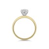 9ct Yellow Gold Round Brilliant 1.00ct Lab Grown Diamond 4 Claw Solitaire Ring