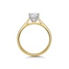 18ct Yellow Gold 1.00ct Round Brilliant Lab Grown Solitaire Ring