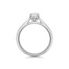 Platinum Oval 1.00ct Lab Grown Diamond Solitaire Ring
