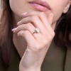 9ct Yellow Gold Oval Cut 2.00ct Lab Grown Diamond 4 Claw Solitaire Ring