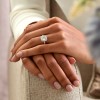 Platinum Cushion Cut 2.50ct Lab Grown Diamond Halo Ring
