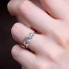 Platinum Round Brilliant 2.00ct Lab Grown Diamond Three Stone Ring