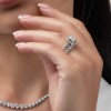 18ct White Gold Lab Grown 1.00ct Diamond Eternity Ring