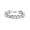 Platinum Round Brilliant 1.90ct Lab Grown Diamond Eternity Ring