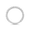 Platinum Emerald Cut 2.00ct Lab Grown Diamond Eternity Ring