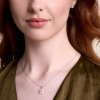 18ct White Gold Oval Cut 2.00ct Lab Grown Diamond Pendant