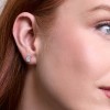 18ct White Gold Radiant Cut 1.50ct Lab Grown Diamond Stud Earrings