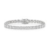 18ct White Gold Round Brilliant 18ct Lab Grown Diamond Bracelet