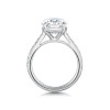 Platinum Round Brilliant Cut 3.25ct Lab Grown Diamond Solitaire Ring