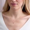 9ct Yellow Gold Round Brilliant Amethyst Solitaire Pendant Charm