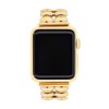 Coach Gold Tone Heart Apple Watch Strap 14700336