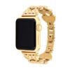 Coach Gold Tone Heart Apple Watch Strap 14700336