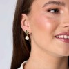 18ct Yellow Gold Vermeil Pearl Drop Earrings