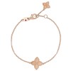 Roberto Coin 18ct Rose Gold Princess Flower Bracelet AR777BR0651_RG
