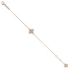 Roberto Coin 18ct Rose Gold Princess Flower Bracelet AR777BR0651_RG