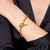 9ct Yellow Gold T-Bar Link Bracelet