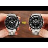 Omega Speedmaster Moonwatch Hesalite VS Sapphire