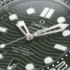 Omega Seamaster Mens Watch O21030422010001 Green Dial Steel Bracelet
