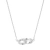 Olivia Burton Interlink Silver Necklace