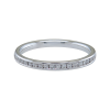 18ct White Gold 0.33ct Round Brilliant Diamond Full Hoop Eternity Ring
