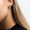 Sif Jakobs Biella Piccolo Circle Earrings SJ-E337-XCZ(YG)