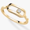 Messika Move Uno GM Yellow Gold 0.06ct Diamond Ring 12390-YG