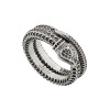 Gucci Garden Sterling Silver Snake Motif Ring YBC577294002