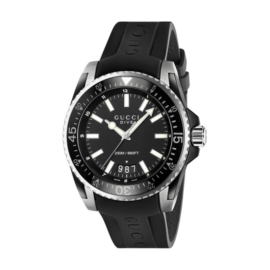 GUCCI Dive 45mm Mens Watch YA136204