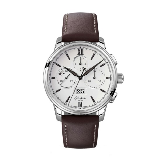 Glash&uuml;tte Original Senator 42mm Mens Watch 1-37-01-05-02-35