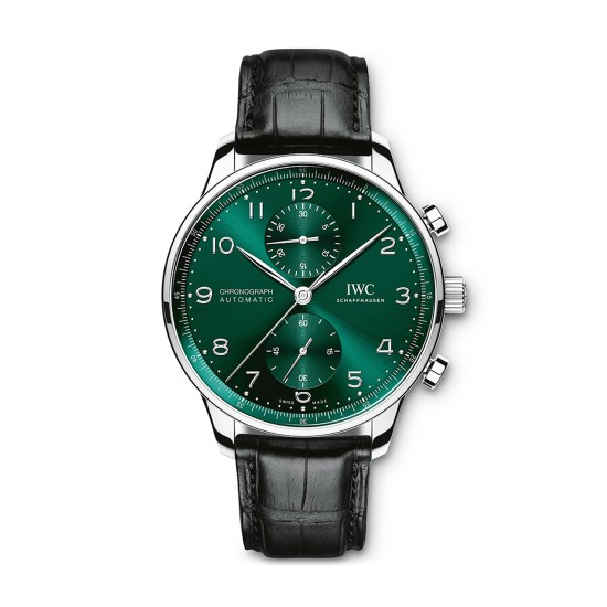 IWC Schaffhausen Portugieser Chronograph Mens Watch IW371615