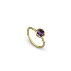Marco Bicego Jaipur 18ct Yellow Gold Amethyst Ring AB471 AT01 E