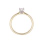 18ct Yellow Gold 0.33ct Diamond Solitaire Ring