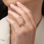 18ct Yellow Gold Emerald Cut 0.75ct Diamond Solitaire Ring