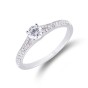18ct White Gold 0.40ct Diamond Solitaire Ring