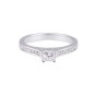 18ct White Gold 0.60ct Diamond Solitaire Ring