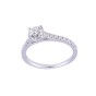 18ct White Gold 0.95ct Diamond Solitaire Ring