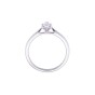 18ct White Gold 0.25ct Marquise Cut Diamond Solitaire Ring