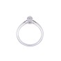 18ct White Gold 0.50ct Pear Shape Solitaire Ring