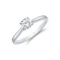 Platinum Brilliant Cut 0.50ct Diamond Solitaire Ring