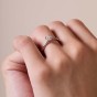 Platinum Princess Cut 0.33ct Diamond Solitaire Ring